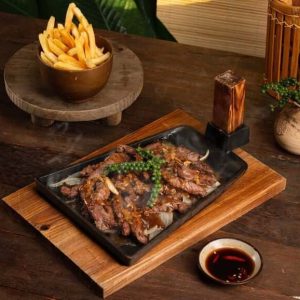 Bò cháy bản gang