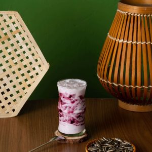 Sữa chua lắc việt quất