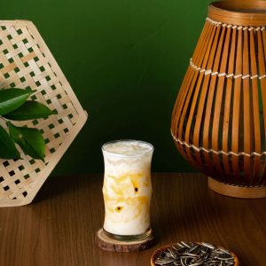 Sữa chua lắc chanh leo