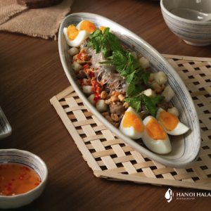 Salad miến trộn ngũ sắc lòng đào