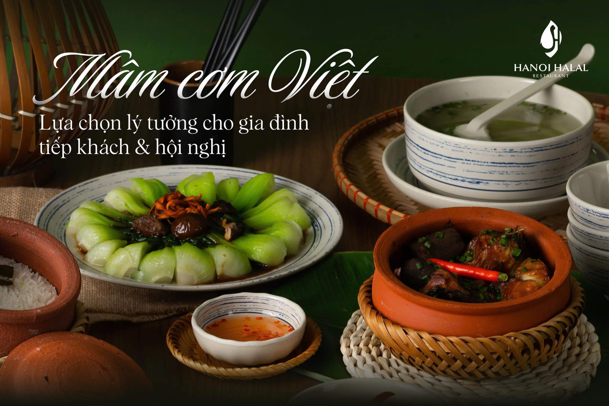 Mâm cơm Việt – Lựa chọn lý tưởng cho gia đình, tiếp khách & hội nghị