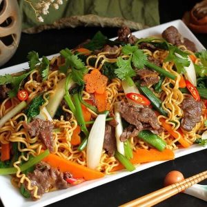 Mì xào bò (Suất lớn)