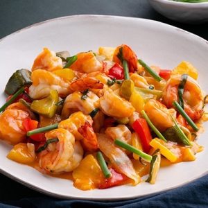 Tôm xào chua ngọt