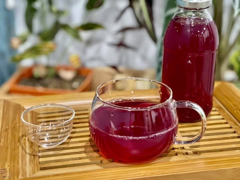 Cách nấu nước lá tía tô uống đẹp da