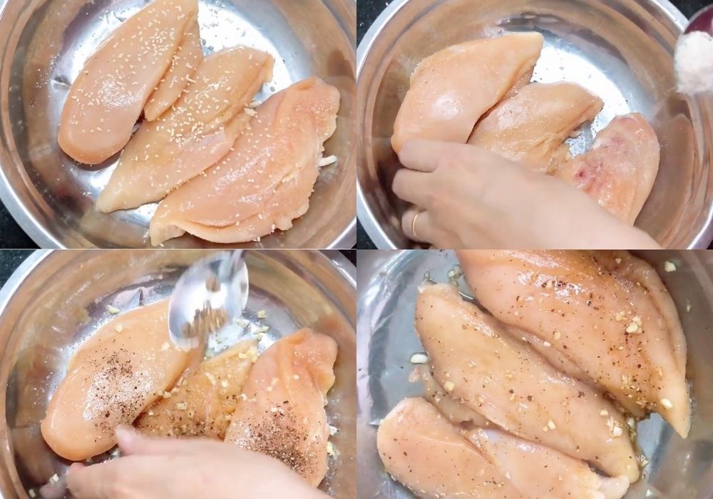 ức gà làm gì ngon​