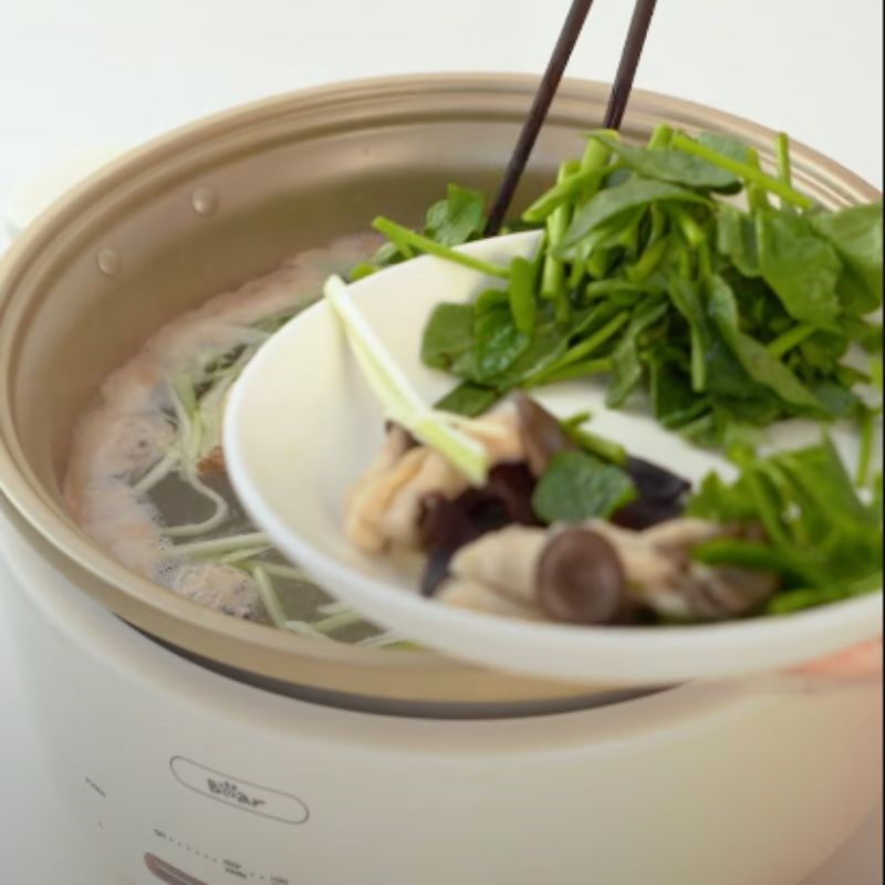 Lẩu tôm nấu bầu